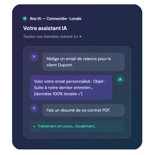 Box IA - Tchat